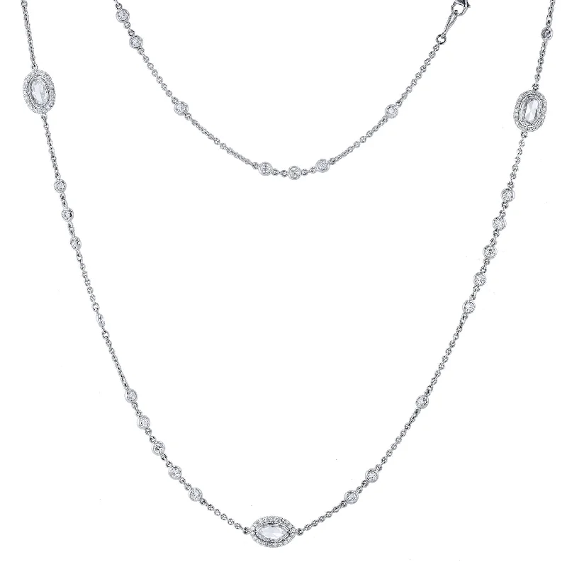 H&H Diamonds By The Yard 42in Long Necklace