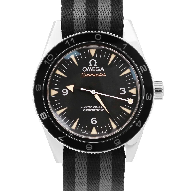 Stunning Gold-Plated Watches For Special Occasions-Omega Seamaster 300 James Bond SPECTRE Steel 007 NATO 41mm 233.32.41.21.01.001