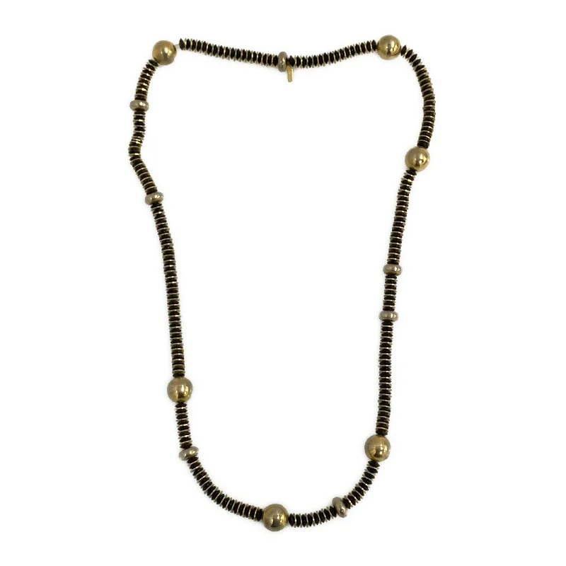 YVES SAINT LAURENT/Necklace/BLK/