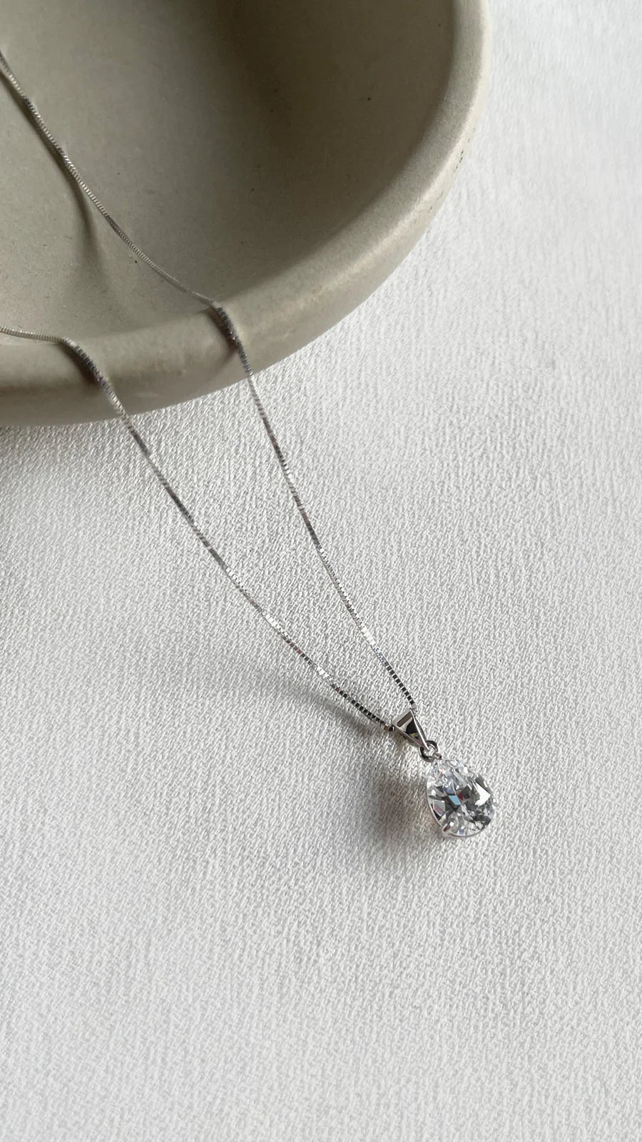 Chic Charm Silver Necklace