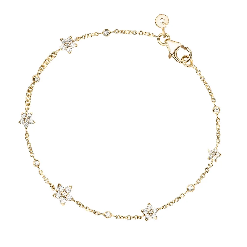 Classic Silver Charm Bracelets For Timeless Style-Shooting Stars Bracelet