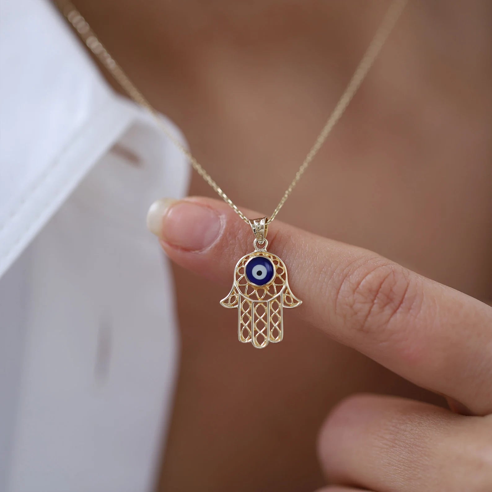 Protective Evil Eye Necklace