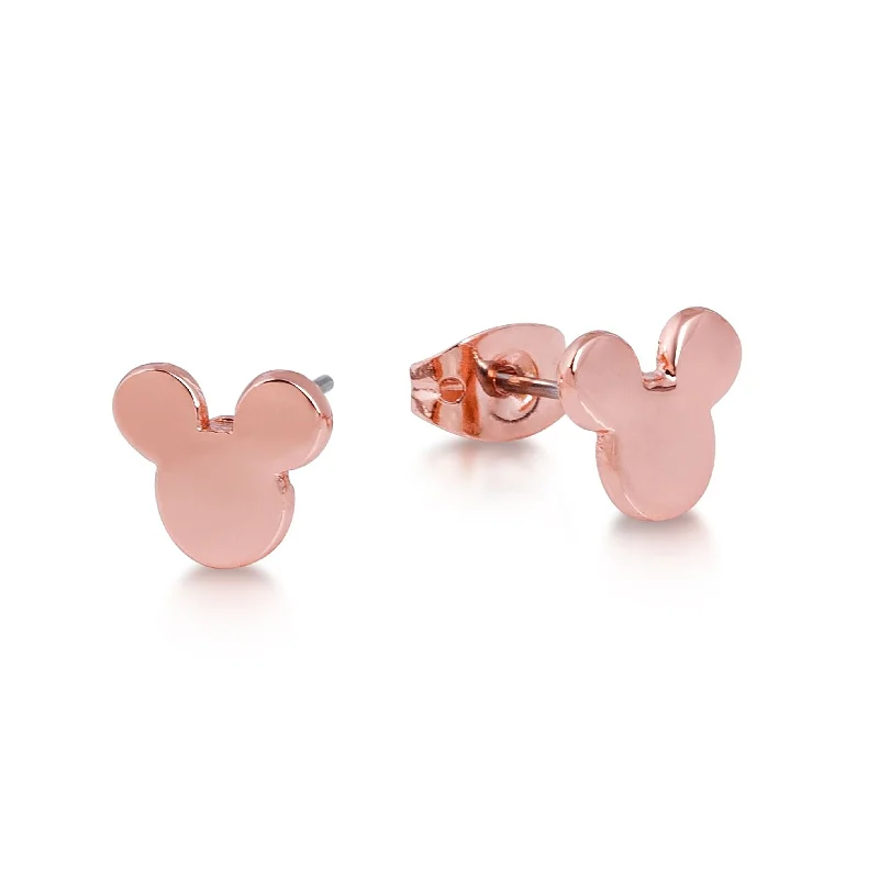 Unique Statement Earrings For Bold Fashion-DISNEY Mickey Mouse Stud Earrings